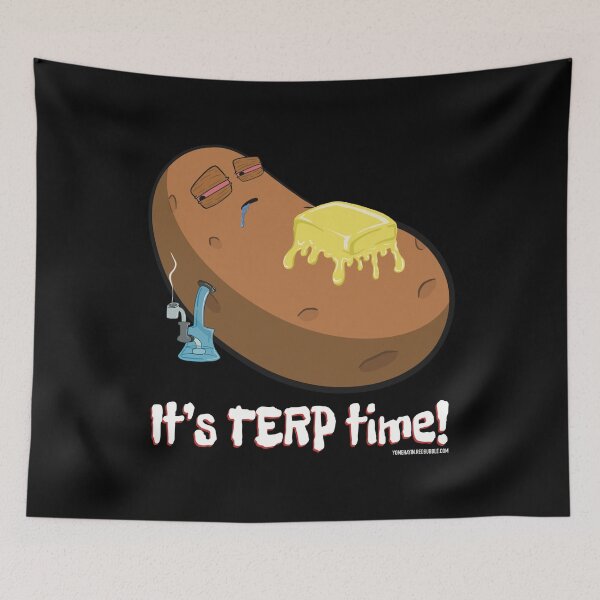 Item preview, Stoned baked potato cartoon-its Terp time designed and sold by YomeHayin.
