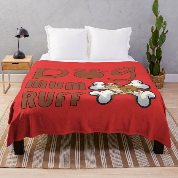 Item preview, Dog Mum Ruff Funny dog for dogs lovers designed and sold by FastHub.