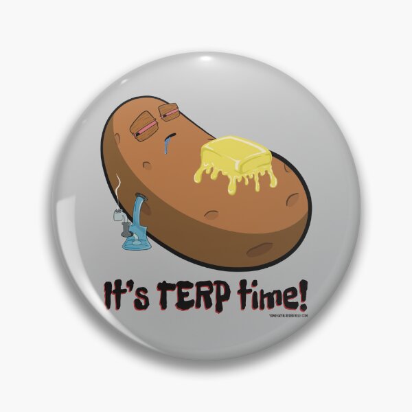 Item preview, Stoned baked potato cartoon-its Terp time designed and sold by YomeHayin.