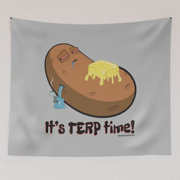 Item preview, Stoned baked potato cartoon-its Terp time designed and sold by YomeHayin.