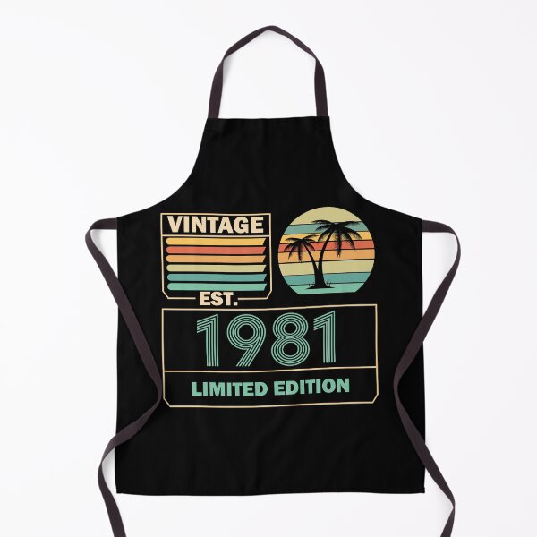 Item preview, Vintage Aged to perfection est 1981 designed and sold by Rami Khalifah.