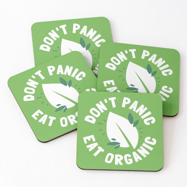 Item preview, Don't Panic Eat Organic (Green) designed and sold by bloody-L.
