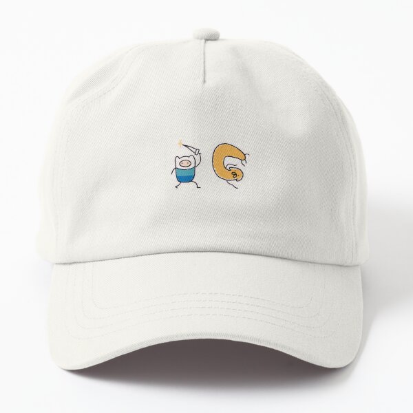 finn and jake doodle Dad Hat