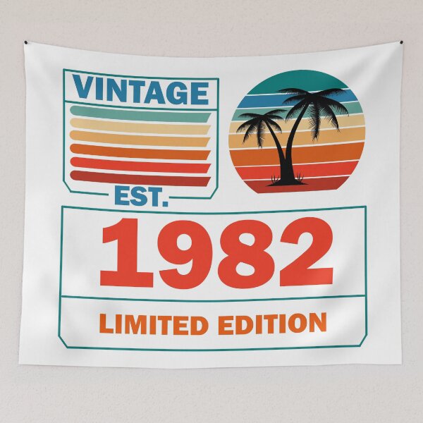 Item preview, Vintage Aged to perfection est 1982 designed and sold by Rami Khalifah.