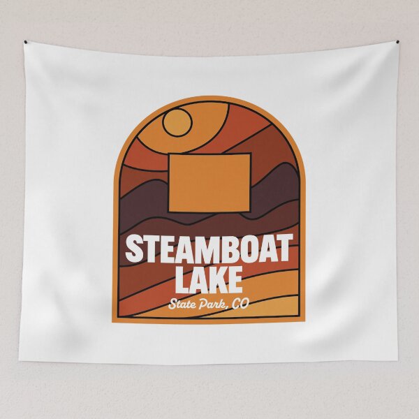 Item preview, Steamboat Lake State Park Colorado designed and sold by HalpinDesign.