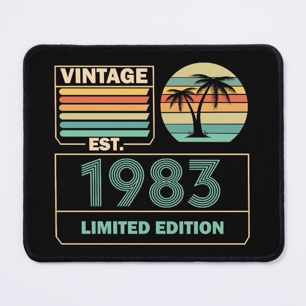 Item preview, Vintage Aged to perfection est 1983 designed and sold by Rami Khalifah.