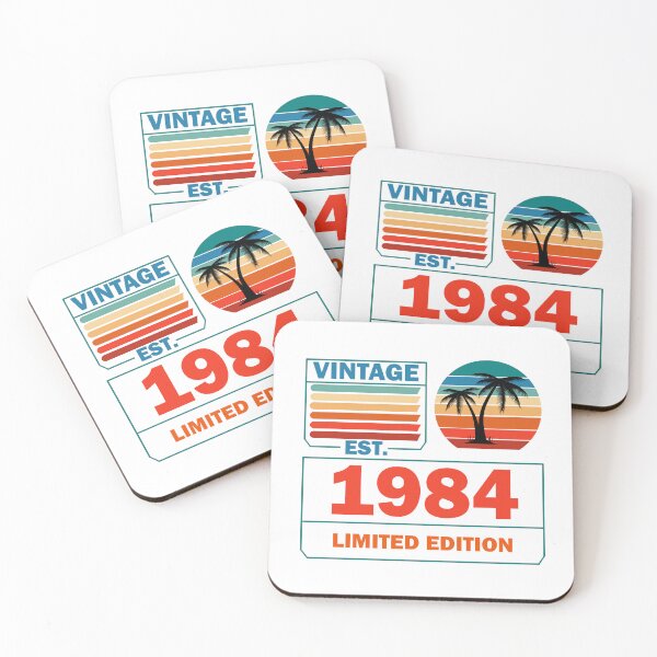 Item preview, Vintage Aged to perfection est 1984 designed and sold by Rami Khalifah.