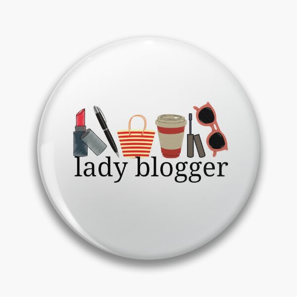Item preview, female blogger simple design  designed and sold by Creativity Zone.