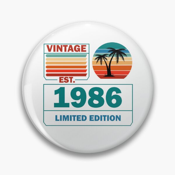Item preview, Vintage Aged to perfection est 1986 designed and sold by Rami Khalifah.