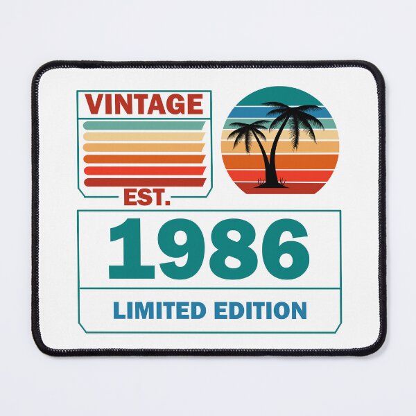 Item preview, Vintage Aged to perfection est 1986 designed and sold by Rami Khalifah.