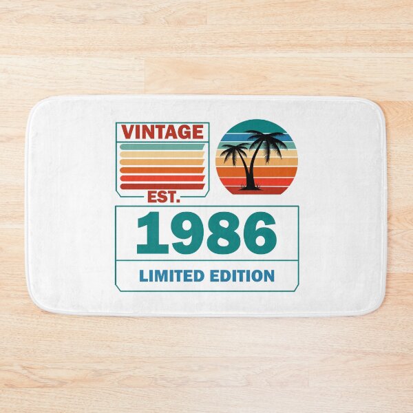 Item preview, Vintage Aged to perfection est 1986 designed and sold by Rami Khalifah.
