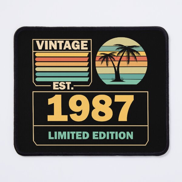 Item preview, Vintage Aged to perfection est 1987 designed and sold by Rami Khalifah.