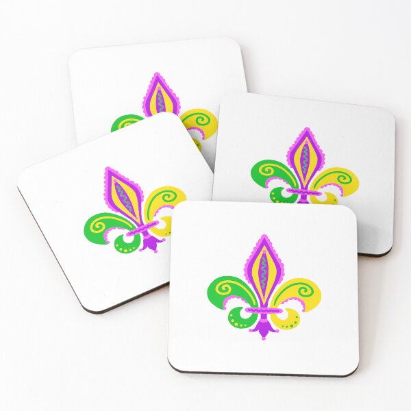 Item preview, Mardi Gras Fleur De Lis designed and sold by bethanyevelyn.