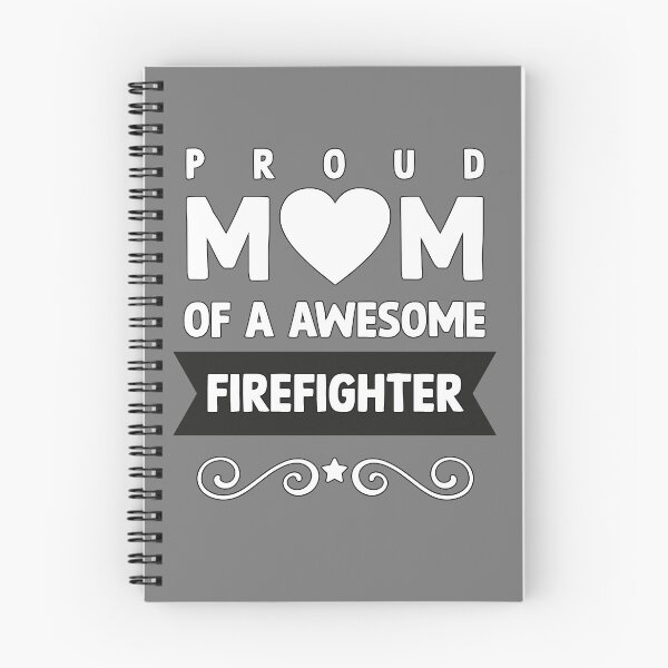 Item preview, proud mom of a firefighter designed and sold by vooART.