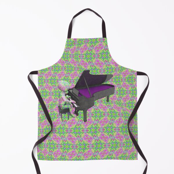 Item preview, Psychedelic Piano Player - Too Much Version in Pink designed and sold by JoanNinjaHen.