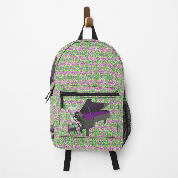 Item preview, Psychedelic Piano Player - Too Much Version in Pink designed and sold by JoanNinjaHen.