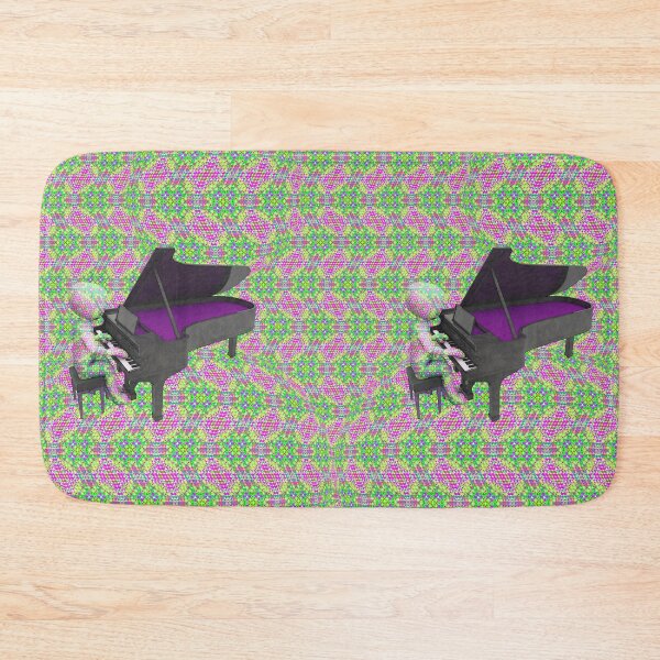 Item preview, Psychedelic Piano Player - Too Much Version in Pink designed and sold by JoanNinjaHen.