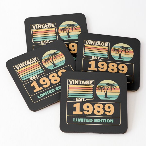 Item preview, Vintage Aged to perfection est 1989 designed and sold by Rami Khalifah.