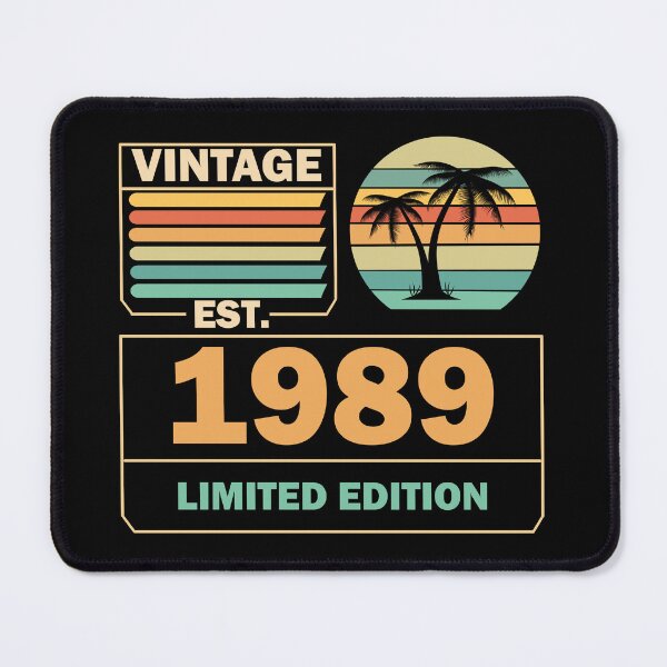 Item preview, Vintage Aged to perfection est 1989 designed and sold by Rami Khalifah.
