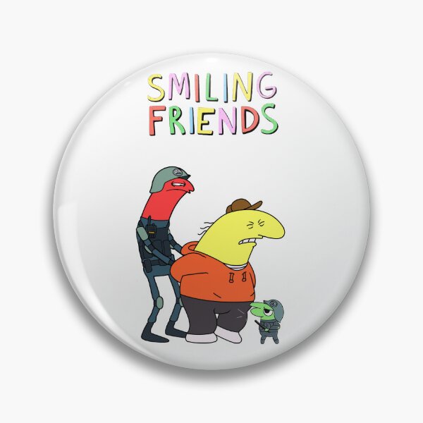 Item preview, Smiling Friends - glep alan and charlie SWAT rules_2, bliblie, Pim, Grim, Glep (author's art) designed and sold by mrGoodwin90.
