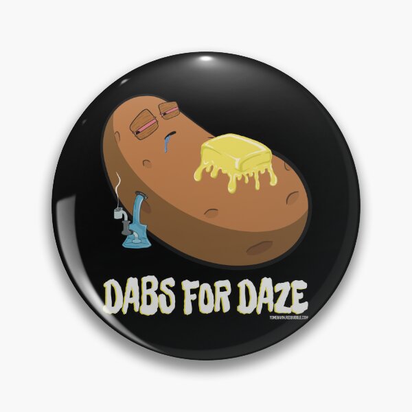 Item preview, Stoned baked potato cartoon-dabs for daze designed and sold by YomeHayin.
