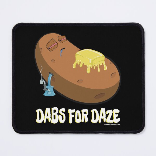 Item preview, Stoned baked potato cartoon-dabs for daze designed and sold by YomeHayin.