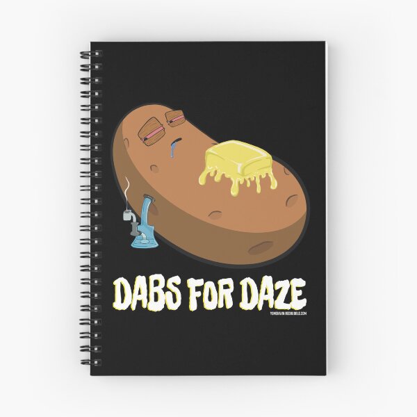 Item preview, Stoned baked potato cartoon-dabs for daze designed and sold by YomeHayin.