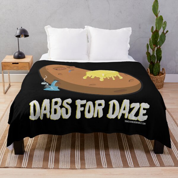 Item preview, Stoned baked potato cartoon-dabs for daze designed and sold by YomeHayin.