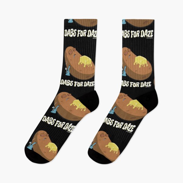 Item preview, Stoned baked potato cartoon-dabs for daze designed and sold by YomeHayin.