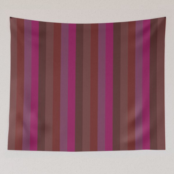 Item preview, Purple Brown Gradient Vertical Five Stripes  designed and sold by LoloTrends.
