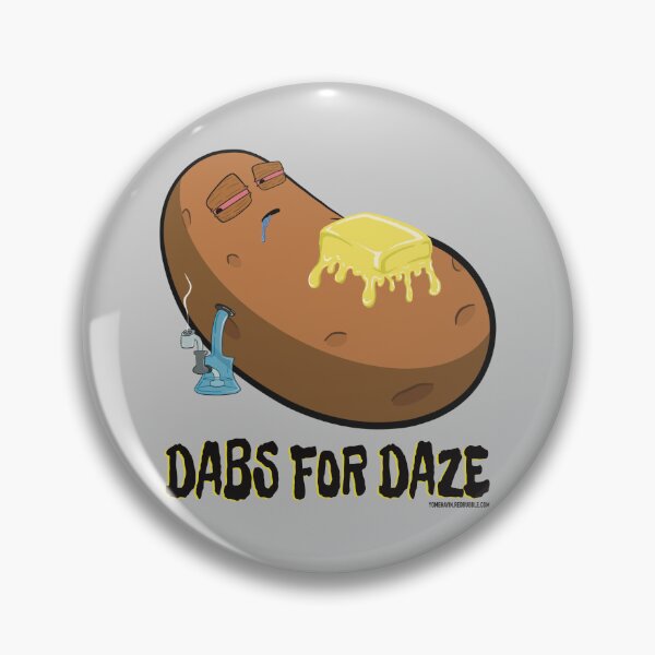 Item preview, Stoned baked potato cartoon-dabs for daze designed and sold by YomeHayin.
