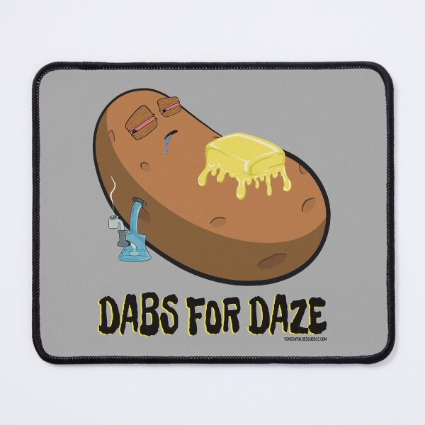 Item preview, Stoned baked potato cartoon-dabs for daze designed and sold by YomeHayin.