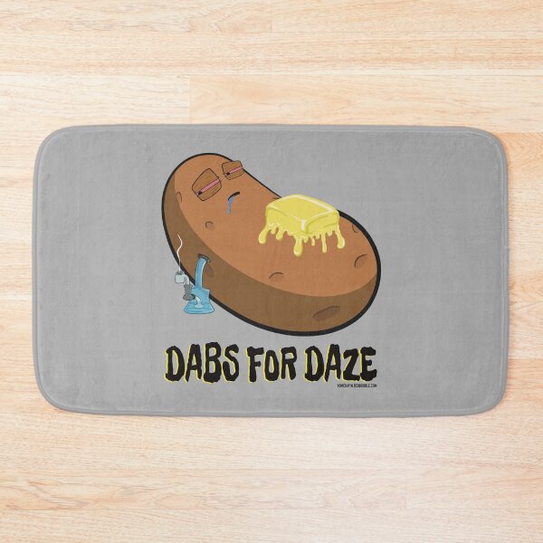 Item preview, Stoned baked potato cartoon-dabs for daze designed and sold by YomeHayin.