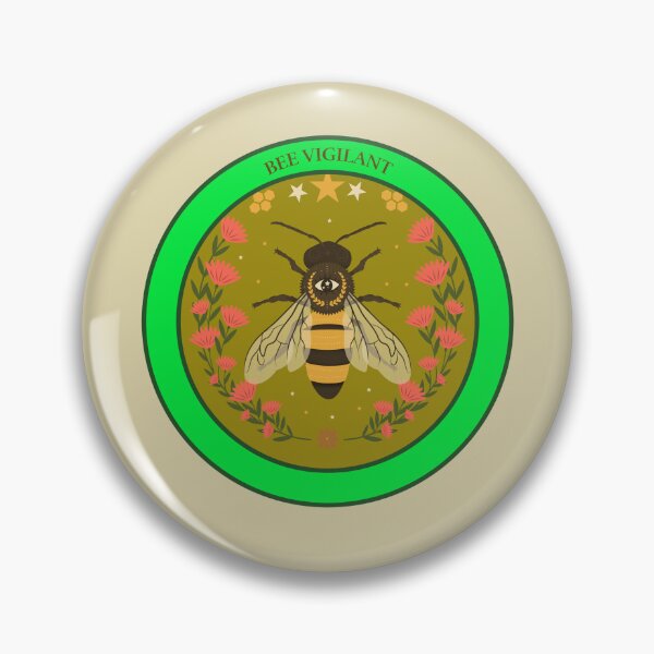 Item preview, Bee Vigilant - Powerful Insightful Quotes designed and sold by Cerkis.