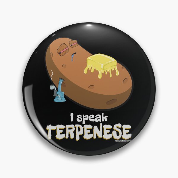 Item preview, Stoned baked potato cartoon-I speak Terpenese  designed and sold by YomeHayin.