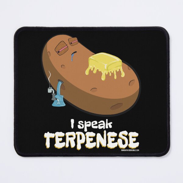 Item preview, Stoned baked potato cartoon-I speak Terpenese  designed and sold by YomeHayin.
