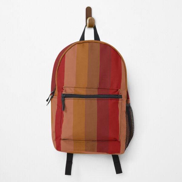 Item preview, Dark Red and Brown Gradient Vertical Five Stripes designed and sold by LoloTrends.