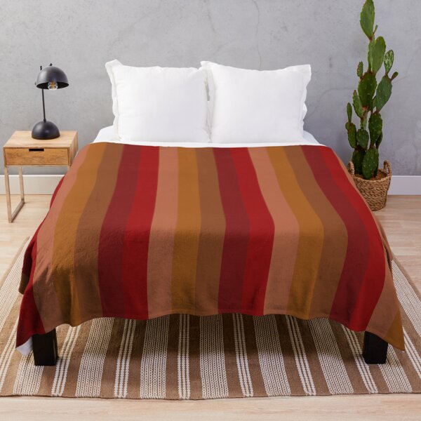 Item preview, Dark Red and Brown Gradient Vertical Five Stripes  designed and sold by LoloTrends.
