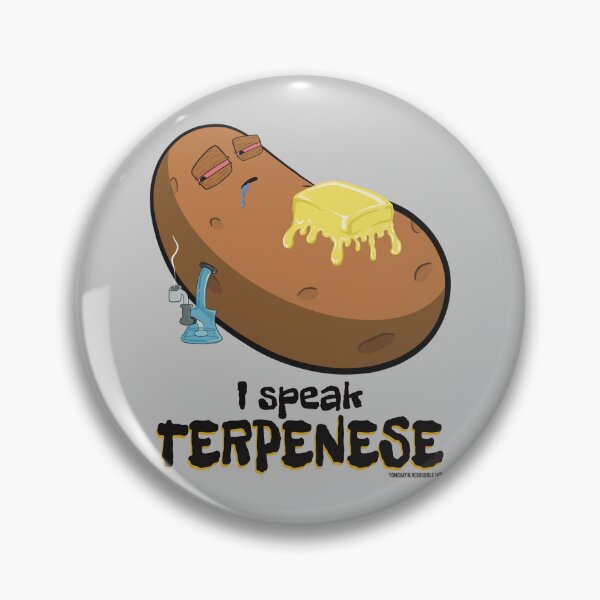 Item preview, Stoned baked potato cartoon-I speak Terpenese  designed and sold by YomeHayin.