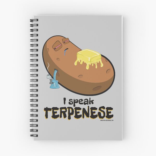 Item preview, Stoned baked potato cartoon-I speak Terpenese  designed and sold by YomeHayin.
