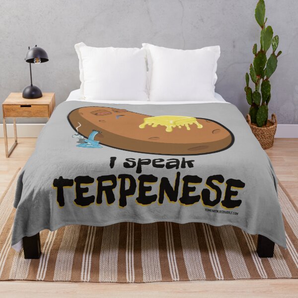 Item preview, Stoned baked potato cartoon-I speak Terpenese  designed and sold by YomeHayin.