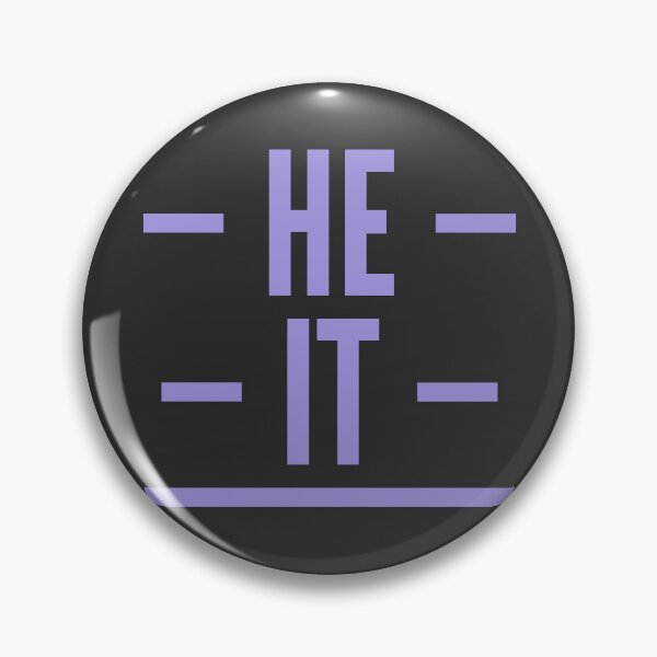 Item preview, He/it Pronouns designed and sold by Vira Magnus Layton.