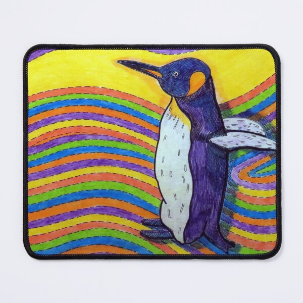 Item preview, 618 - PENGUIN DESIGN - DAVE EDWARDS - COLOURED PENCILS - 2022 designed and sold by BLYTHART.