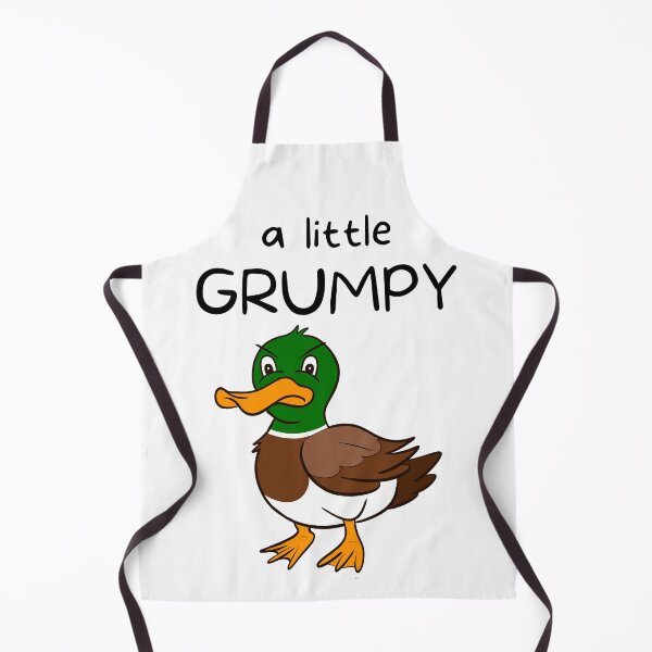 Item preview, A little Grumpy Duck Cartoon Drawing designed and sold by SparkyMae.