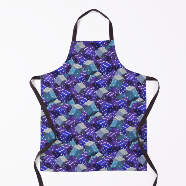 Item preview, Dice Pattern - Blue designed and sold by JoanNinjaHen.