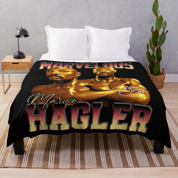 Item preview, Marvelous Marvin Hagler Boxing Legend Signature Vintage Retro 80s 90s Rap Style designed and sold by RamonaBernhard.