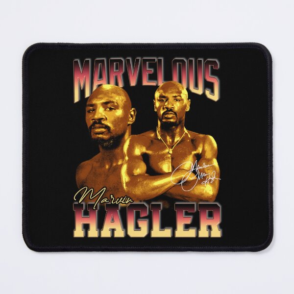Item preview, Marvelous Marvin Hagler Boxing Legend Signature Vintage Retro 80s 90s Rap Style designed and sold by RamonaBernhard.
