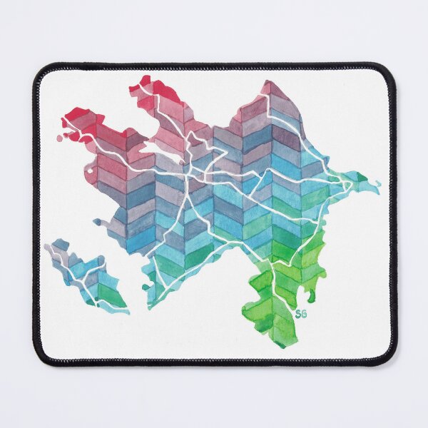 Item preview, Azerbaijan designed and sold by SharlaPaints.