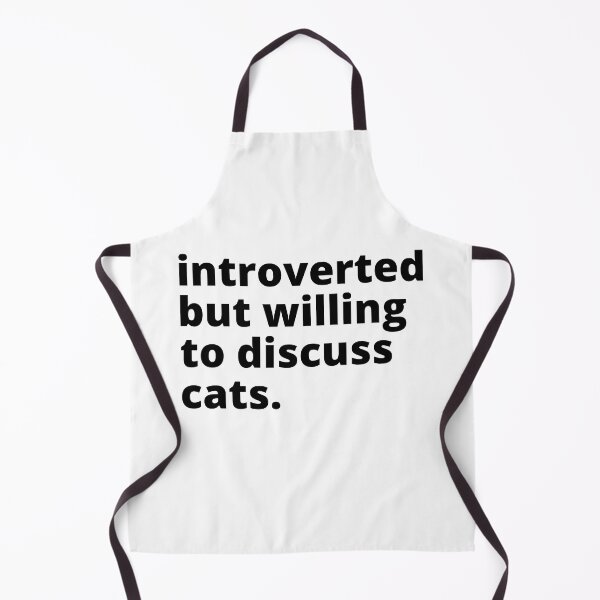 Item preview, Introverted But Willing To Discuss Cats Cat Lover Antisocial Cat Mom Cat Dad Vintage designed and sold by EyanShop.