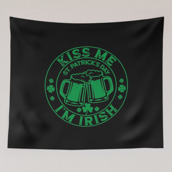 Item preview, Kiss Me I'm Irish Fun cheers St Patrick's Day, Kiss Me Iam Irish , patricks gift designed and sold by SmileYreAmazing.